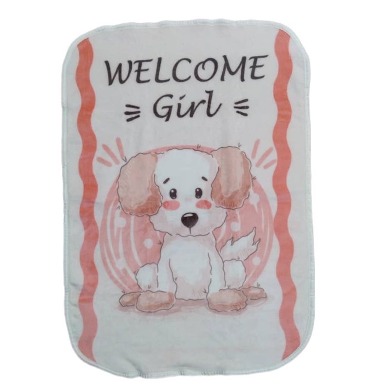 پتوی شادیلون مدل dog کد 1624 سایز 110×80 سانتی متر