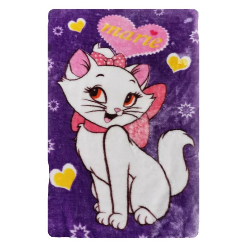 پتوی نوزادی نیکوبافت طرح گربه اشرافی سایز 110x80 سانتی متر