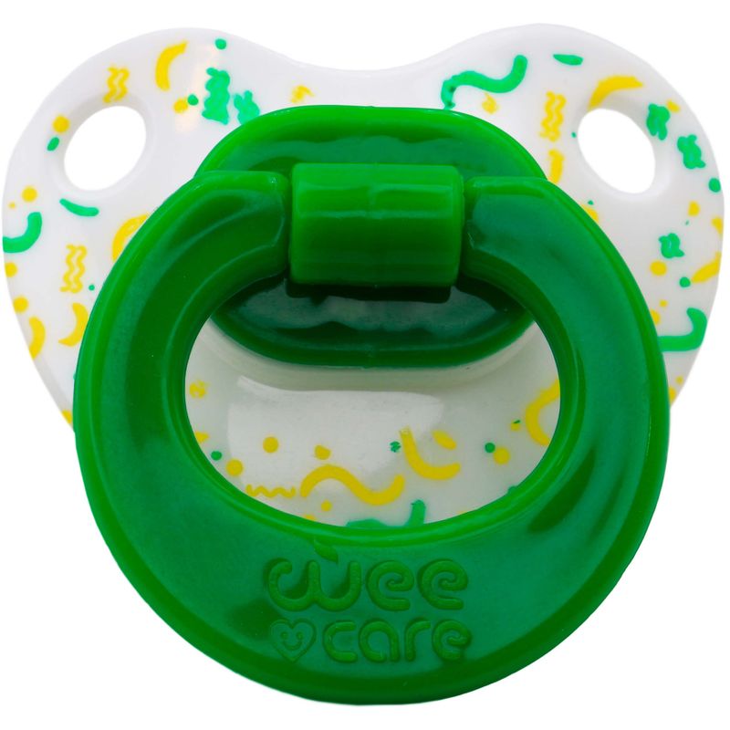 پستانک ارتودنسی وی کر مدل دسته دار مات چاپدار joyful کد p121