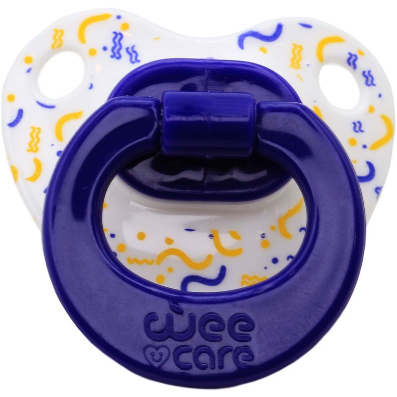 پستانک ارتودنسی وی کر مدل دسته دار مات چاپدار joyful کد p122