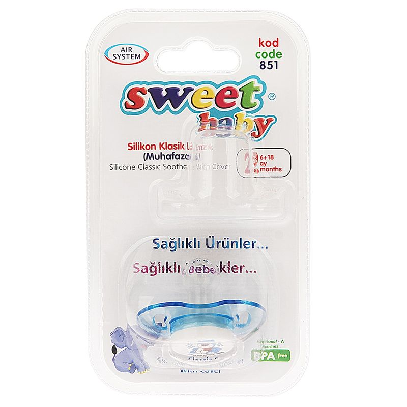 پستانک سوییت بیبی مدل 851bluebear