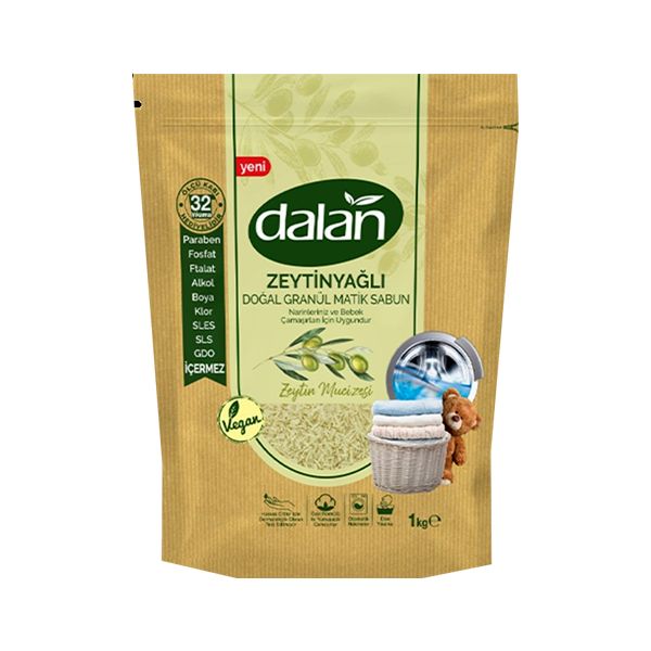پودر صابون لباسشویی  کودک وگان دالان مدلzy وزن 500 گرم