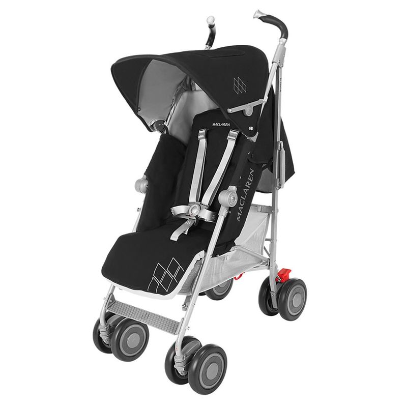 کالسکه مک لارن مدل techno xt مشکی نقره ای