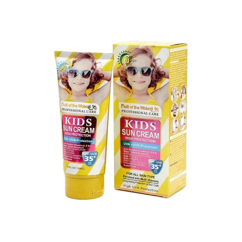 کرم ضد آفتاب بدون رنگ وکالی spf 35 مدل professional care مناسب برای انواع پوست حجم 130 میلی‌لیتر