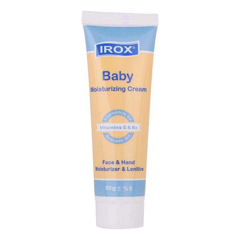 کرم مرطوب کننده بچه ایروکس مدل moisturising حجم 50 میلی لیتر