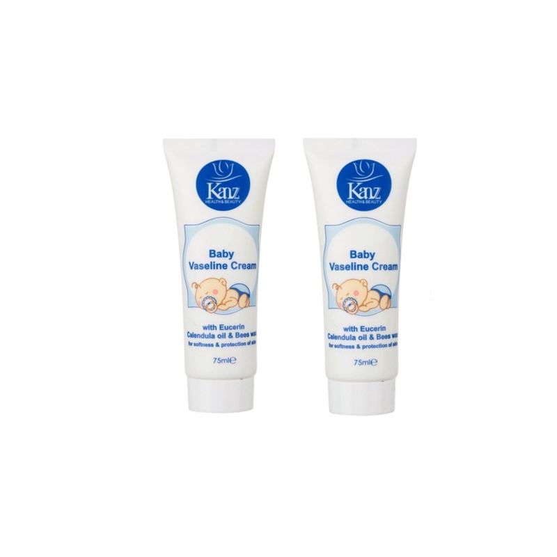 کرم وازلین کودک‌ کنز مدل health beauty حجم 75 میلی لیتر بسته 2 عددی