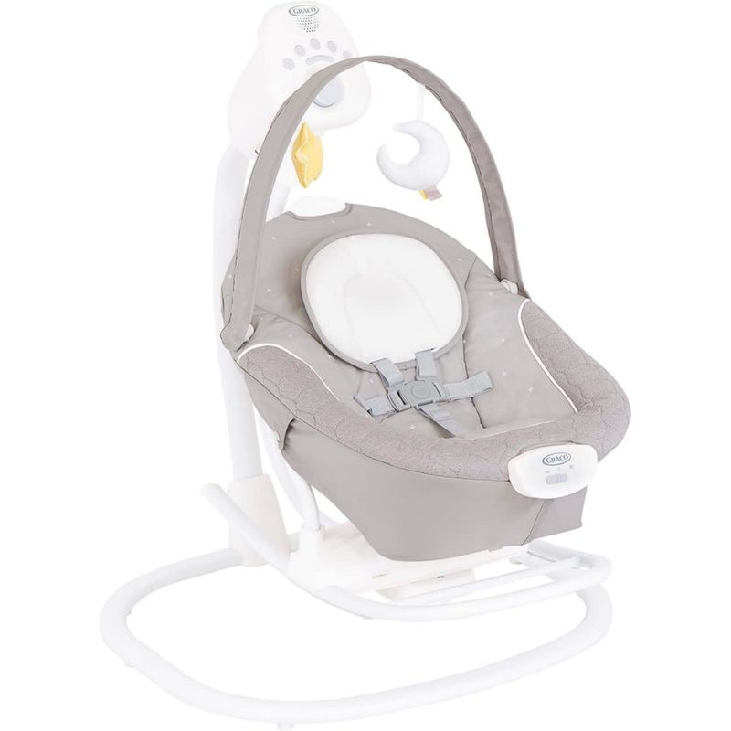 گهواره برقی نوزاد گراکو مدل soft sway star light