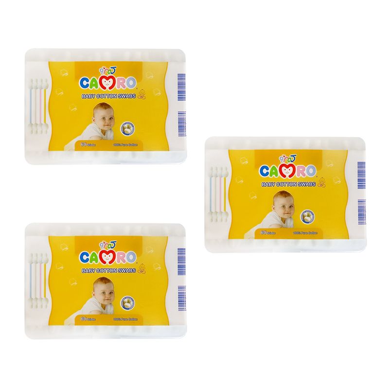 گوش پاک کن کودک کمرو مدل 110x3 بسته 3 عددی